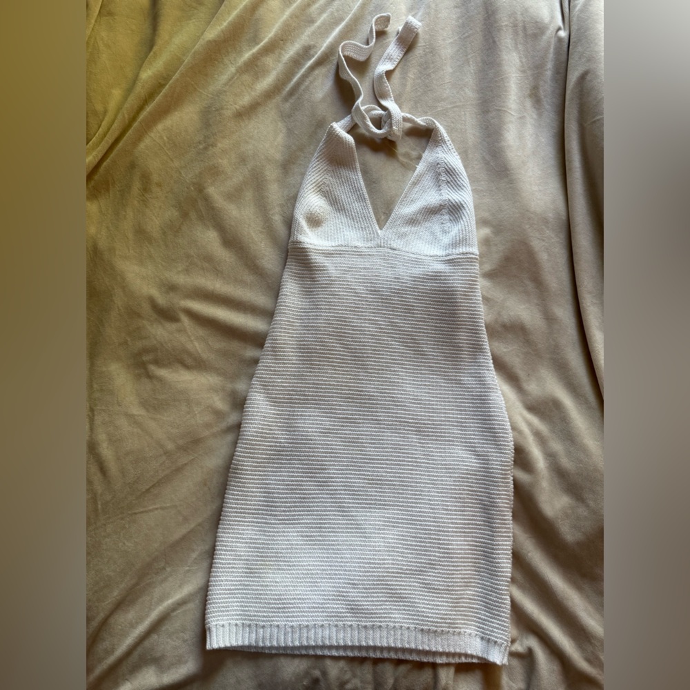 Wild Fable White Crochet Knit Swimsuit Cover Up